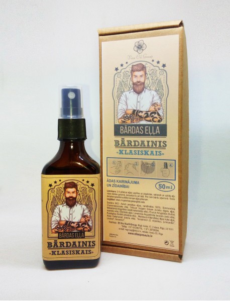 Beard oil "Bārdainis klasiskā"